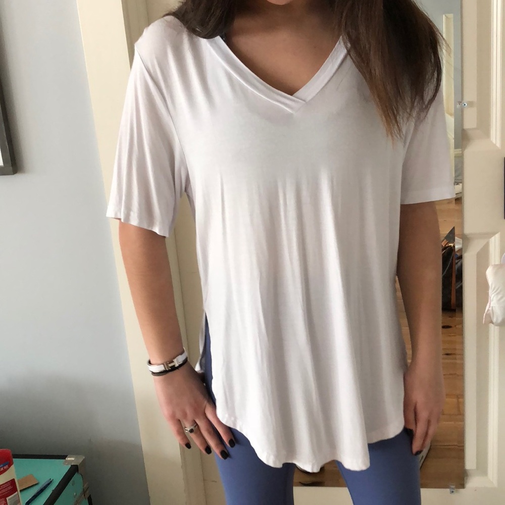 Piko white shirt size small